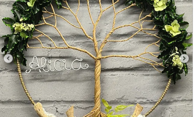 Création et composition sur mesure d'un arbre de vie à Le Touvet